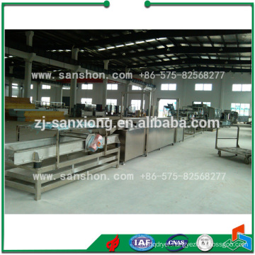 Fruit vegetable freezing line food processing machines